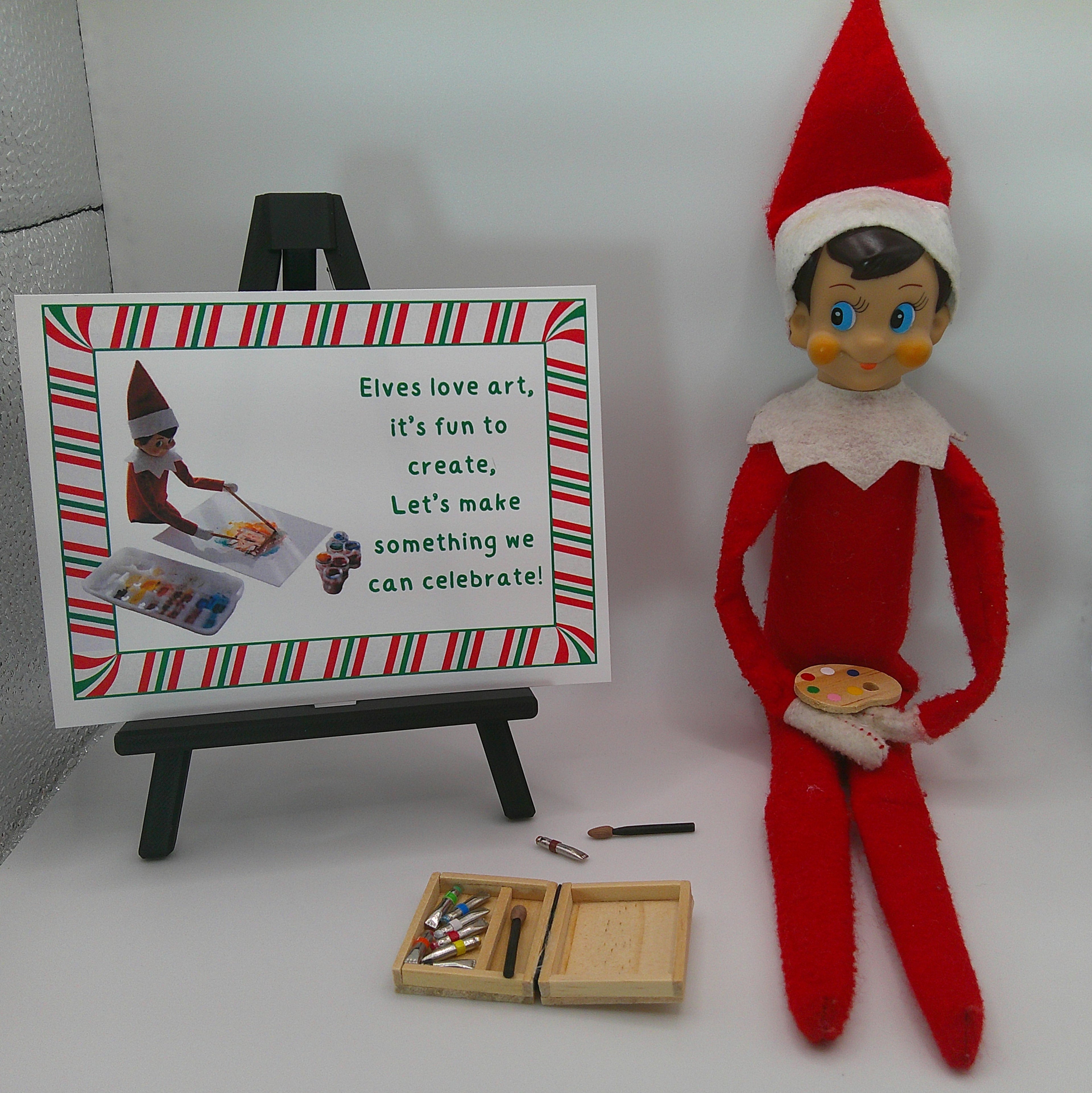Artist Elf Prop Kit