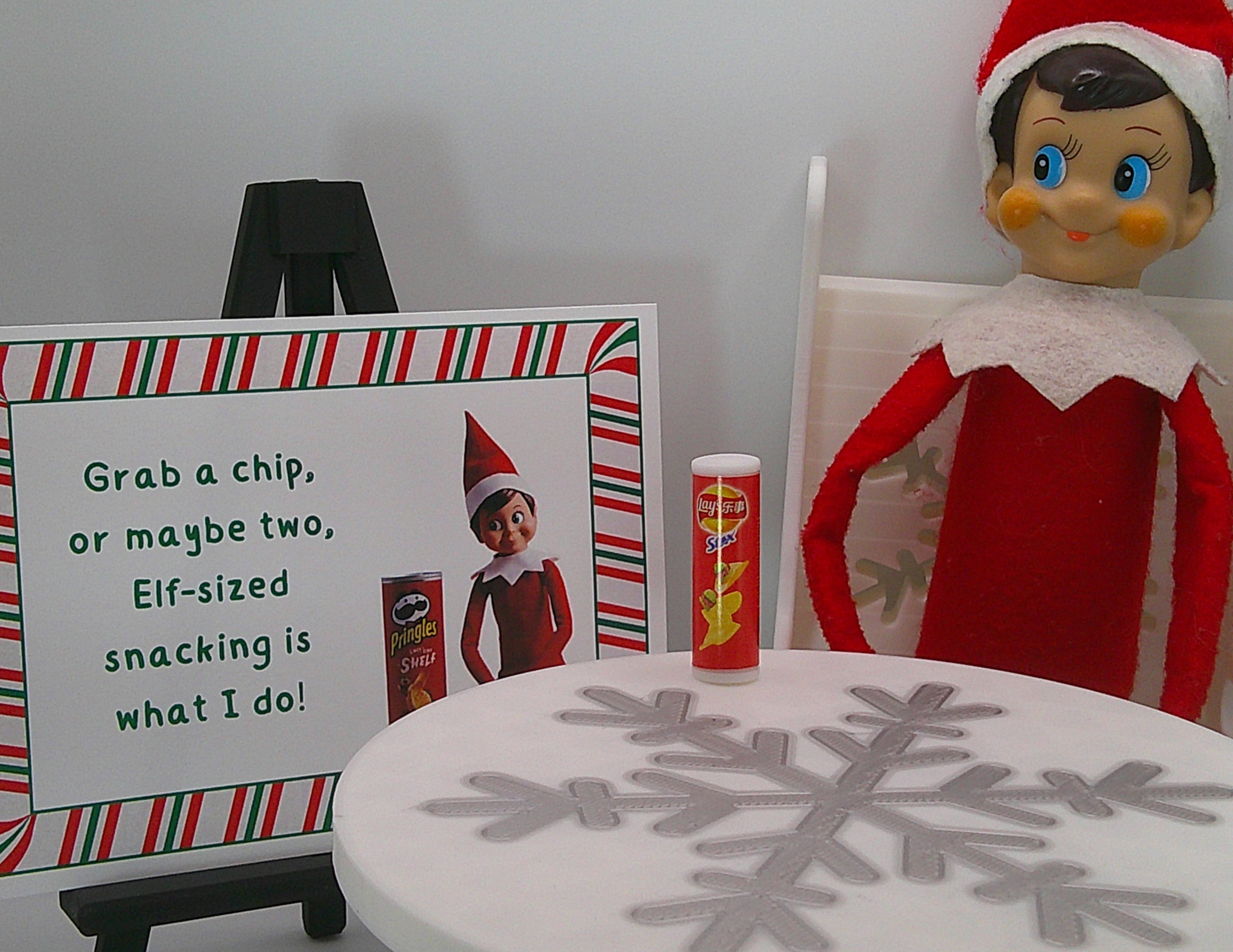 Can of chips prop kit