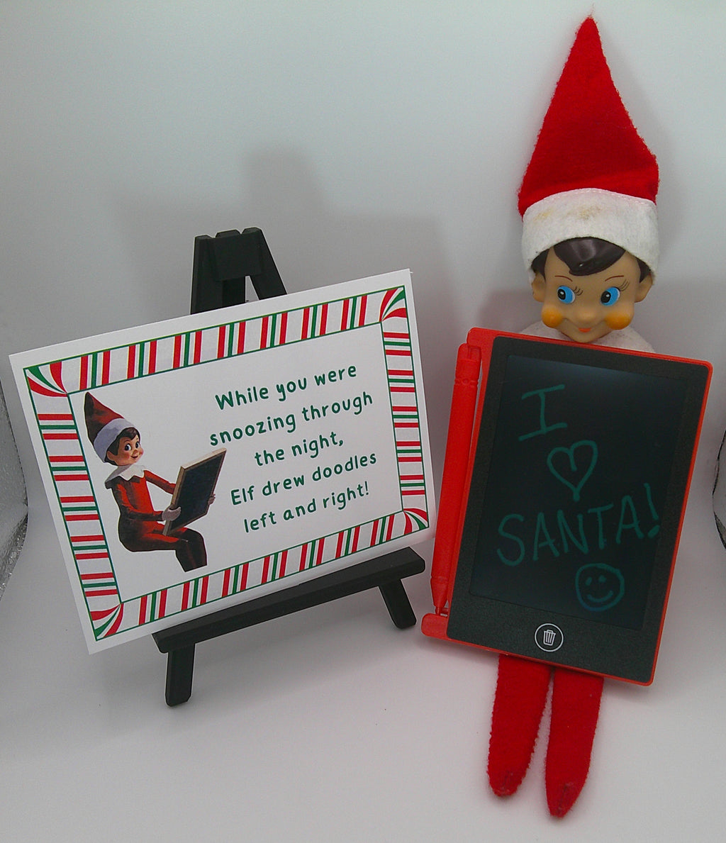 Elf Doodle Pad Prop Kit