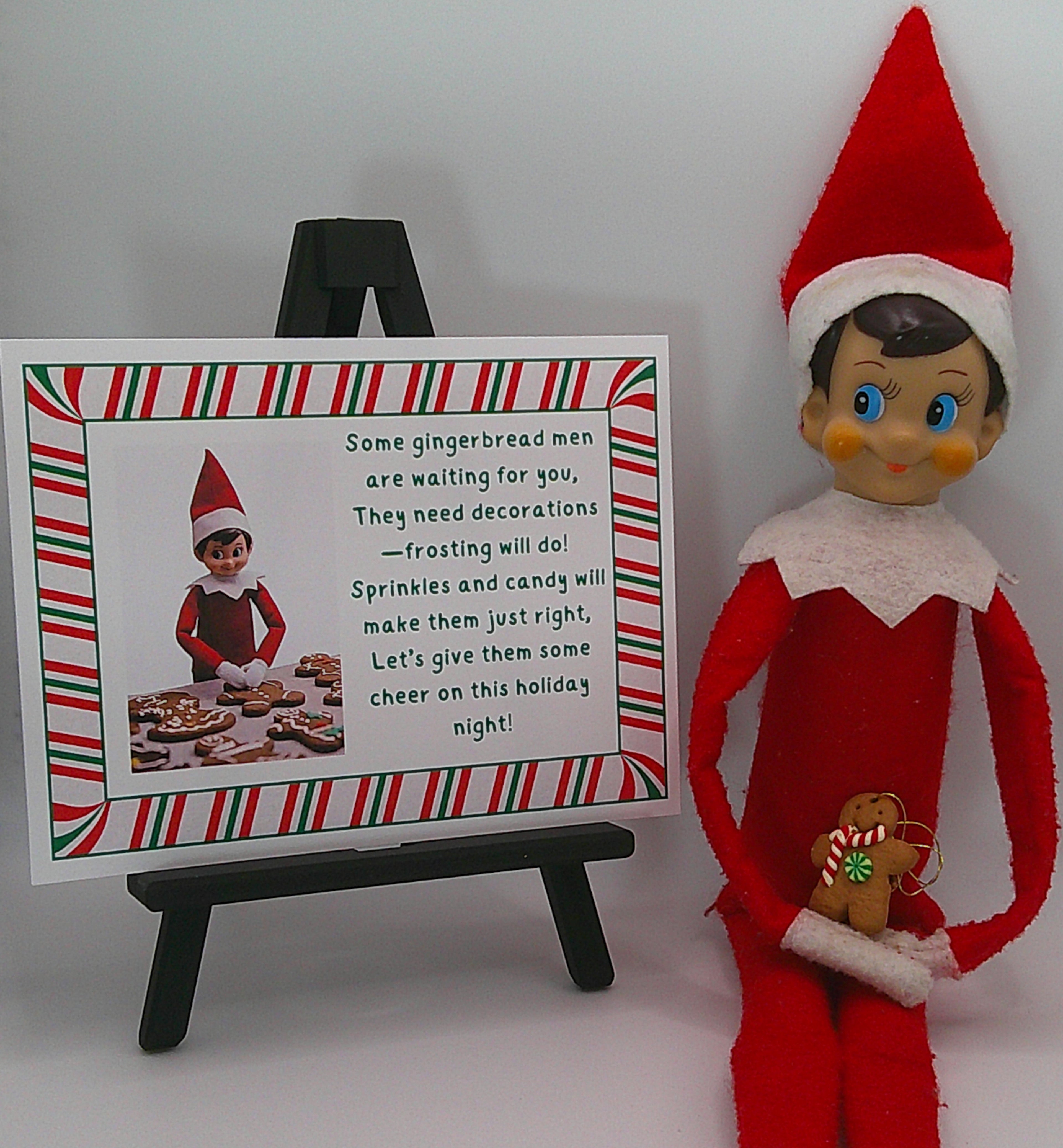 Gingerbread Man Cookie Prop Kit