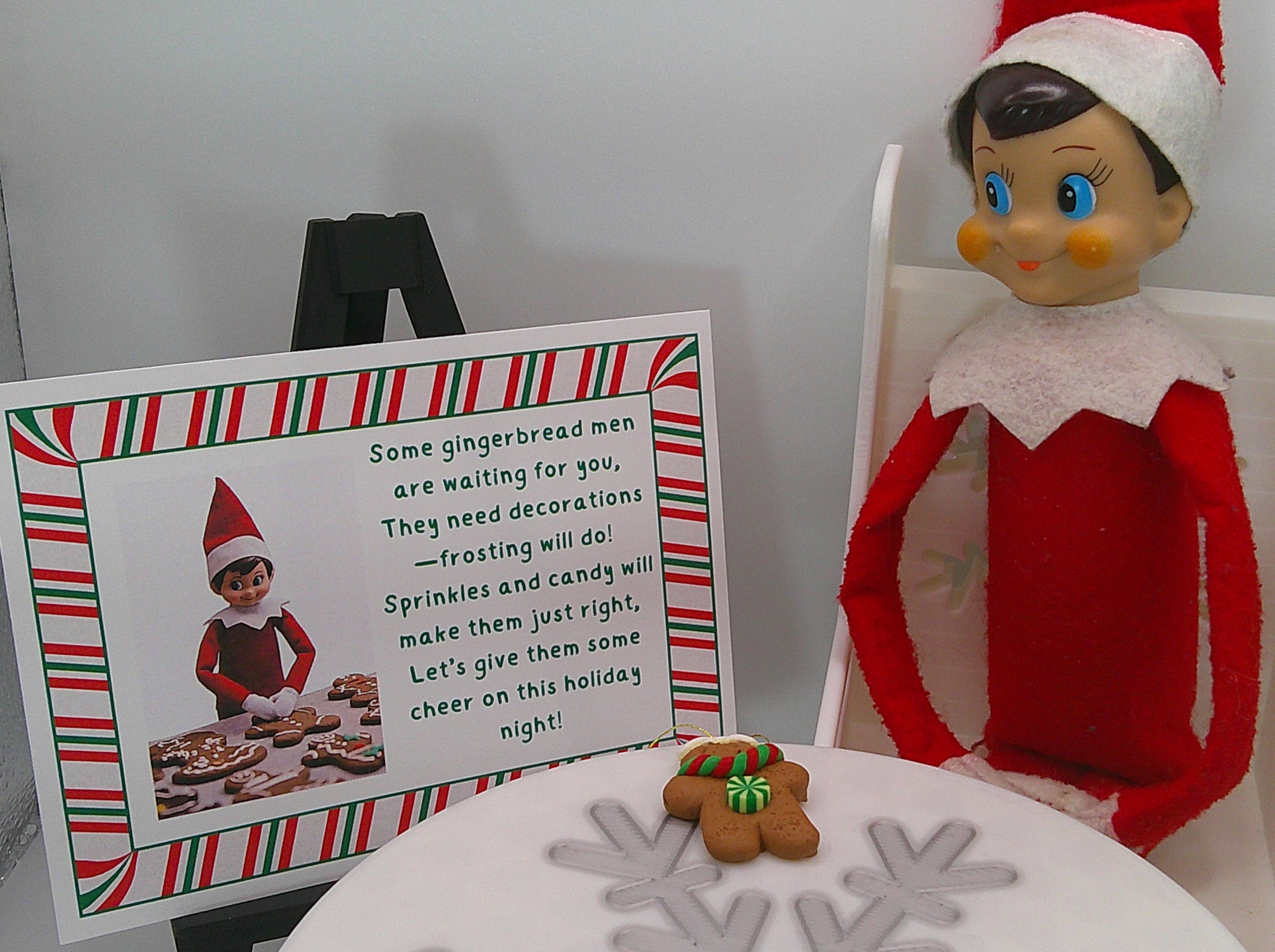 Gingerbread Man Cookie Prop Kit