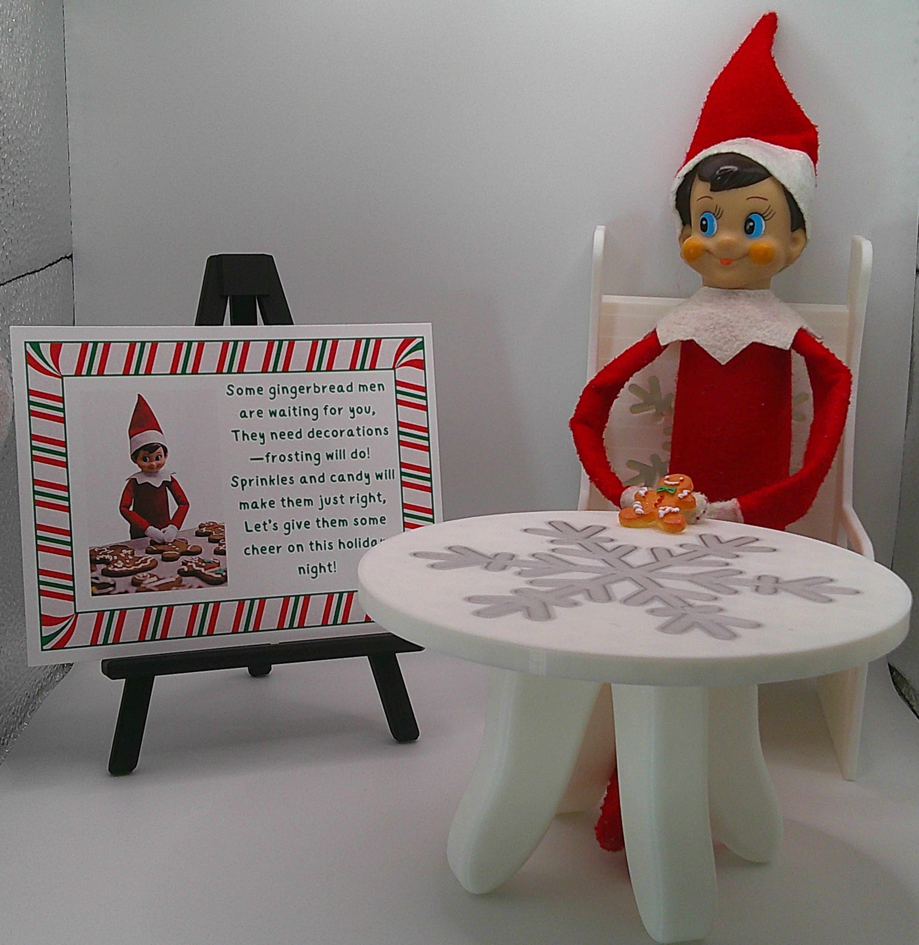 Gingerbread Man Cookie Prop Kit