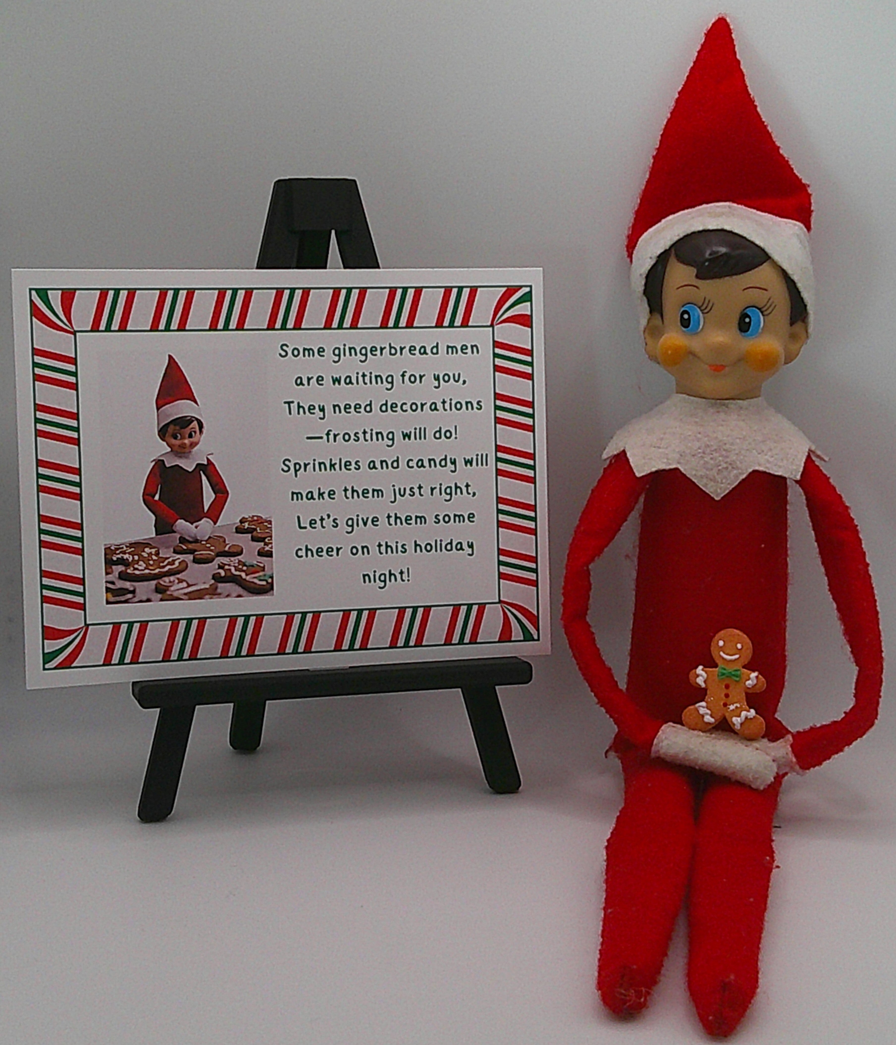 Gingerbread Man Cookie Prop Kit