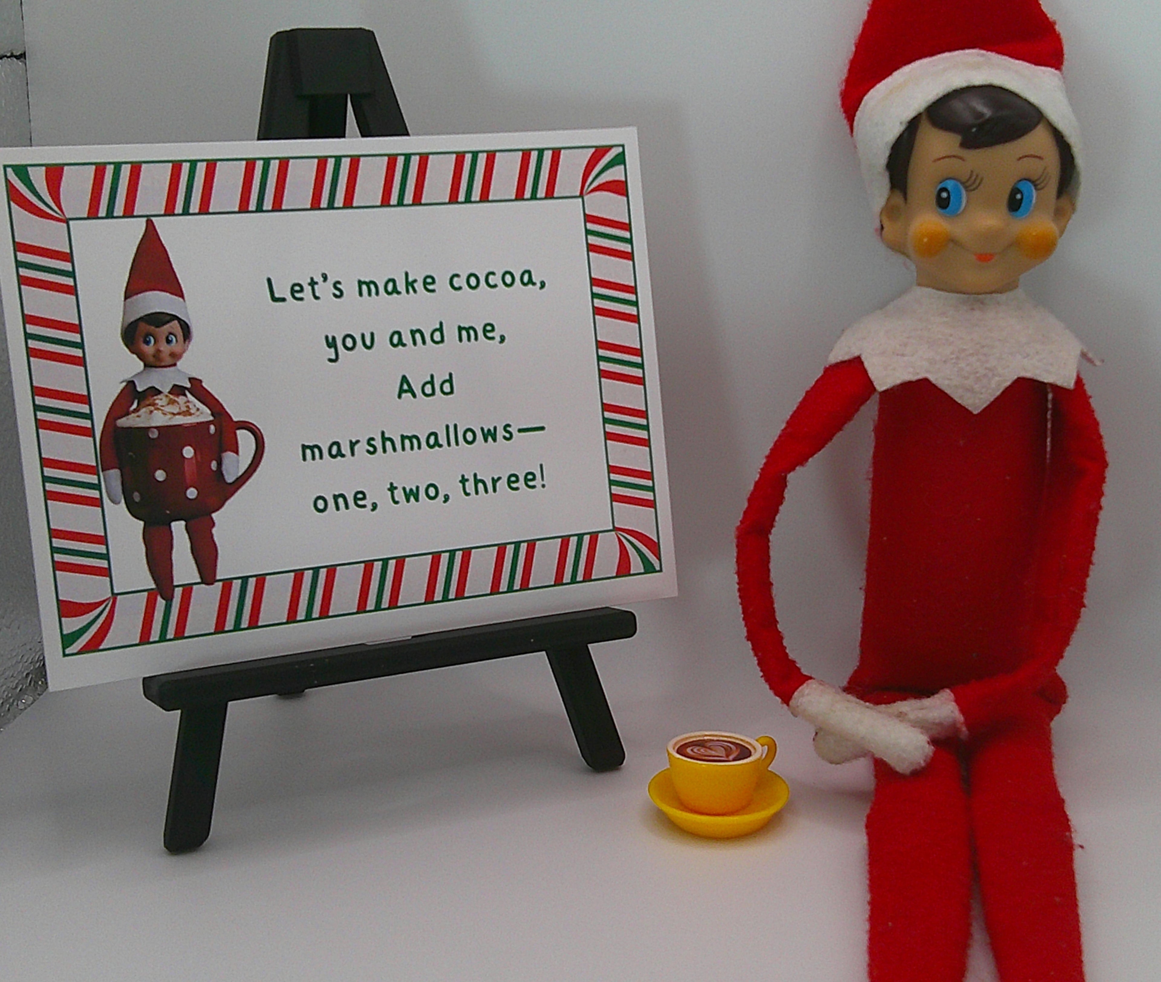 Hot Cocoa/Latte prop kit