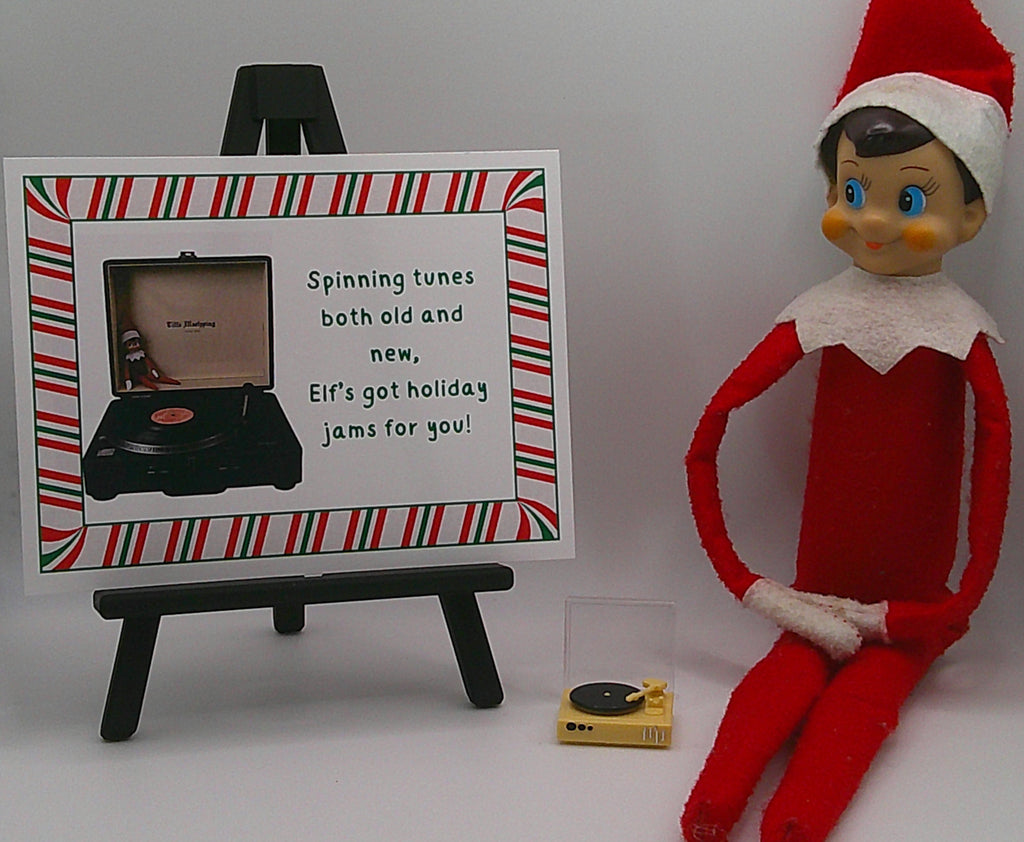 Record Player Prop Kit