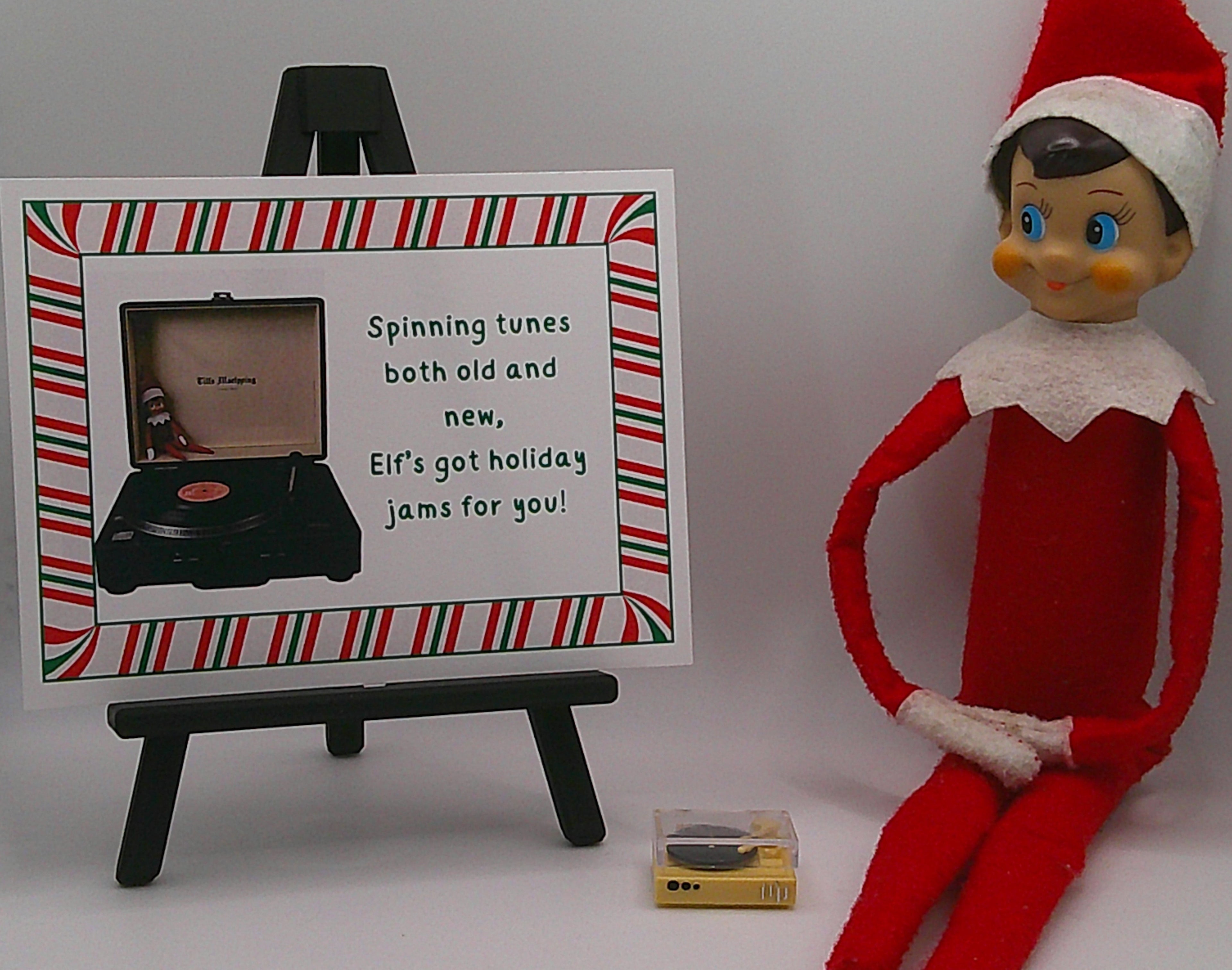 Record Player Prop Kit