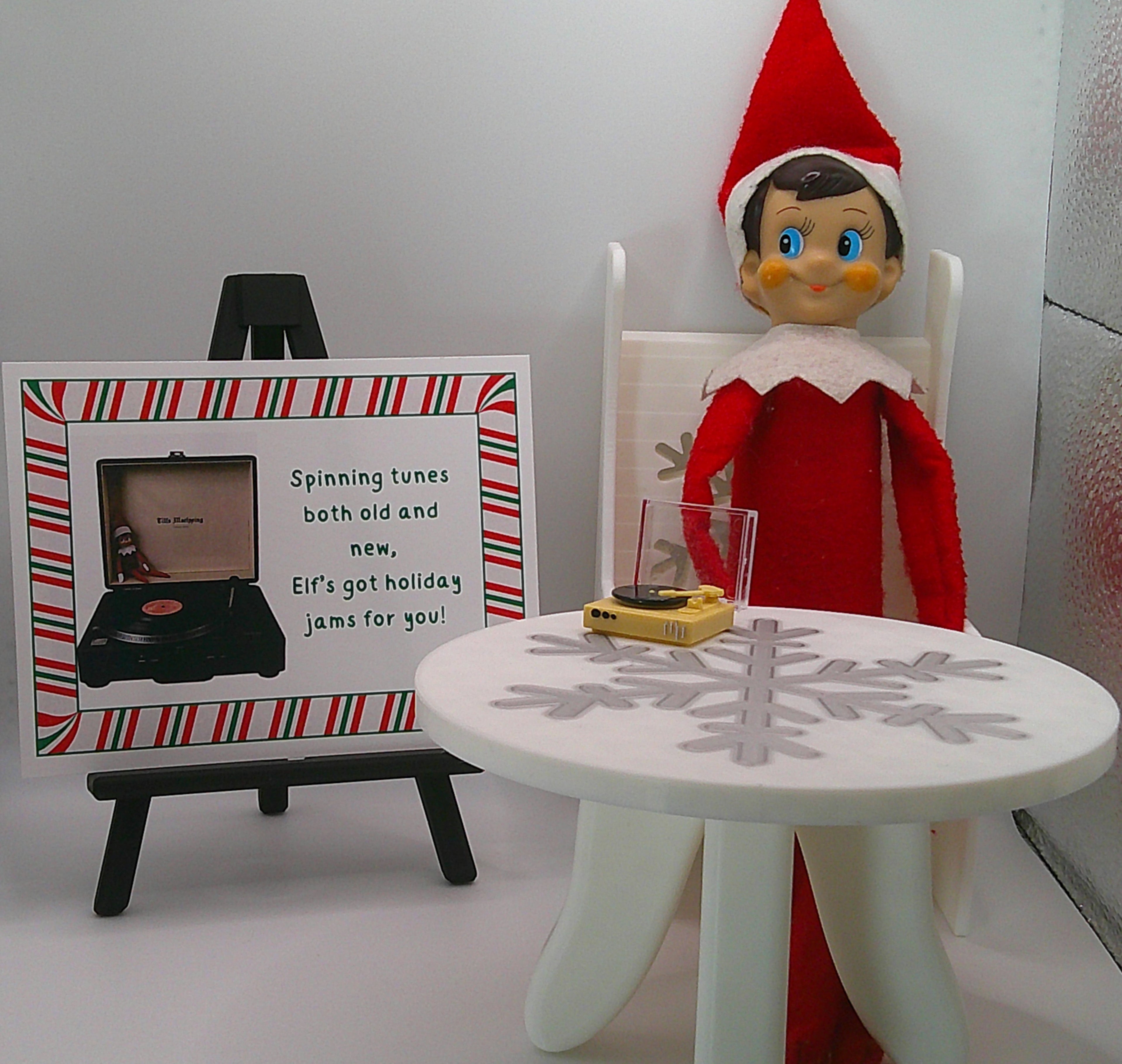 Record Player Prop Kit