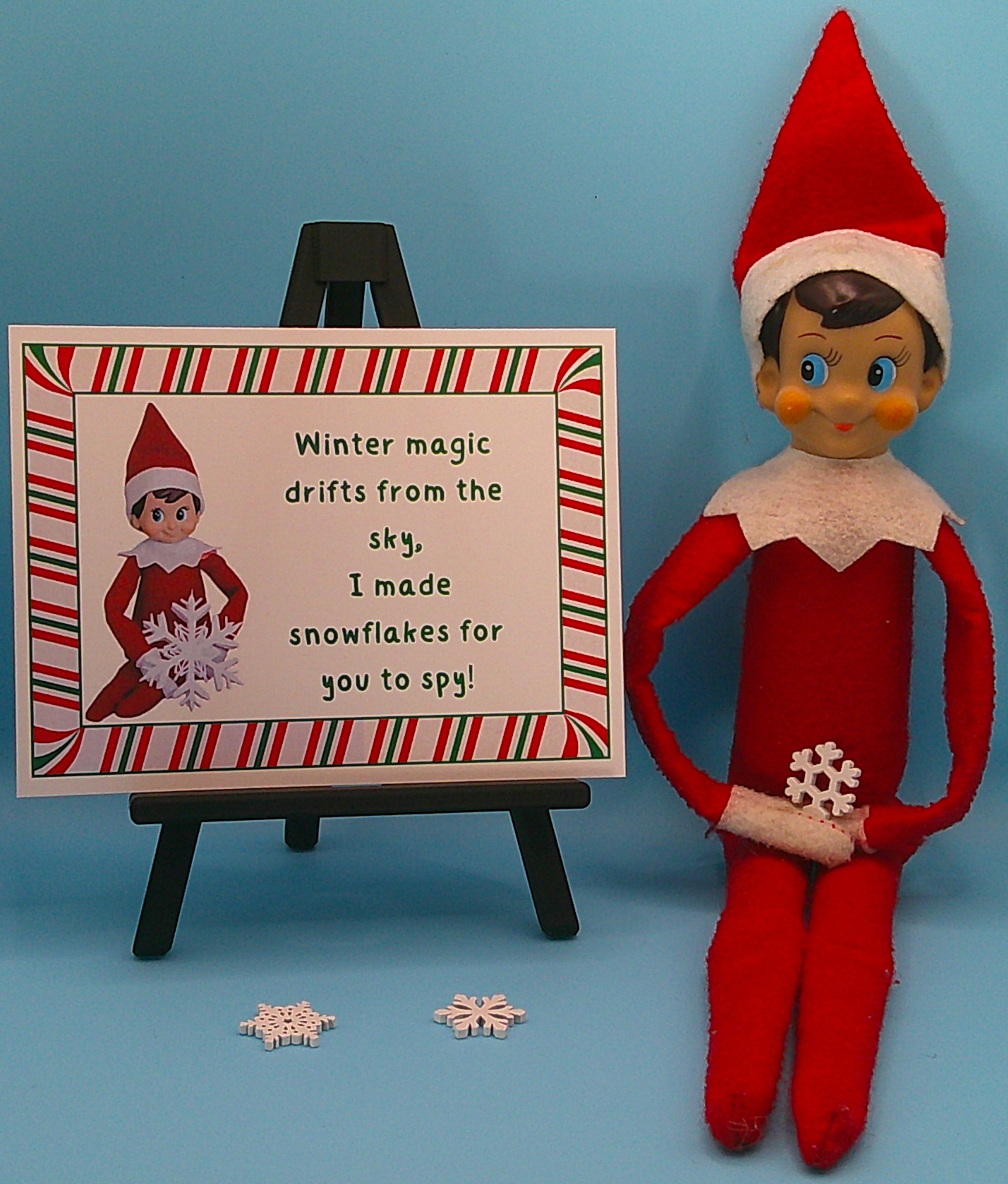 Snow flakes Prop Kit